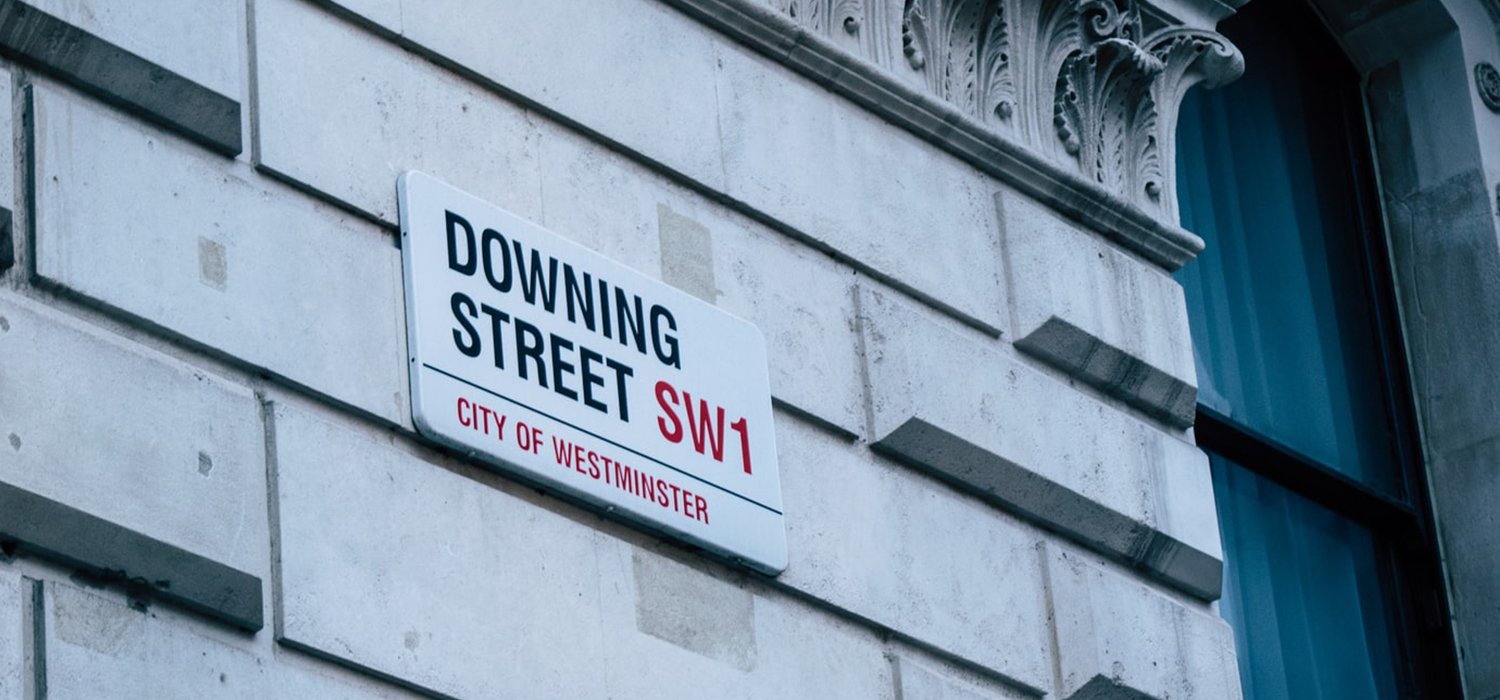 downing street sign